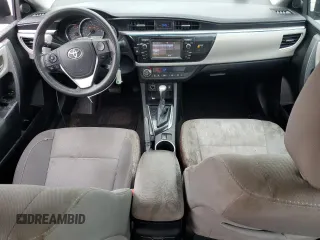 2014 Toyota Corolla L with VIN 2T1BURHEXEC161776, listed as a Copart auction lot 61226005 with 205,169 mi miles and Salvage title. Bid and sale history available at DreamBid. Image 8.