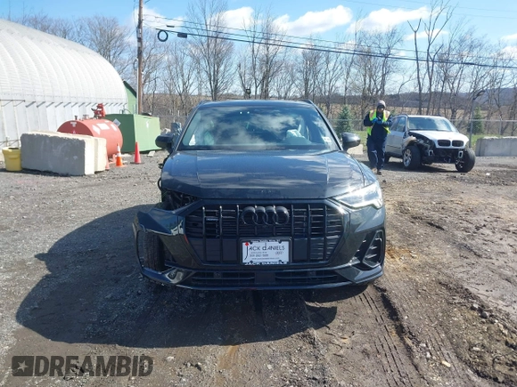 2024 Audi Q3 S line Premium Plus with VIN WA1EECF35R1155302, listed as a IAAI auction lot 41983419 with 7,929 mi miles and . Bid and sale history available at DreamBid. Image 13.