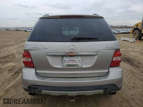 2007 Mercedes-Benz M 320 CDI with VIN 4JGBB22E77A205404, listed as a Copart auction lot 76123074 with 344,984 mi miles and Clean Title. Bid and sale history available at carsss.com. Image 6.