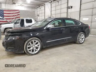2015 Chevrolet Impala LTZ with VIN 2G1155SL6F9174088, listed as a Copart auction lot 43587095 with 80,755 mi miles and Salvage Title. Bid and sale history available at DreamBid. Image 1.