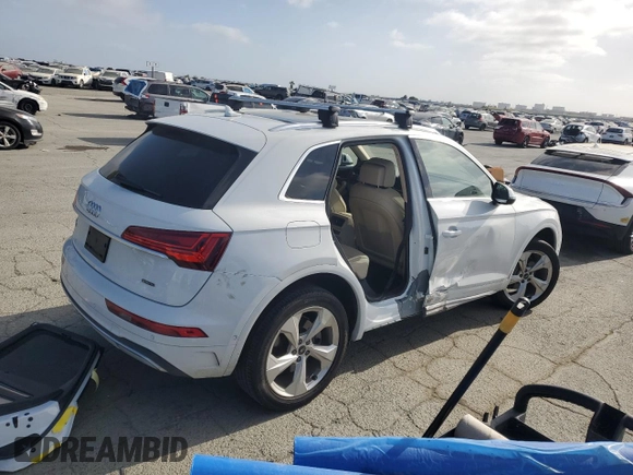 2021 Audi Q5 Prestige z VIN WA1CAAFY5M2033786, wystawiony jako Copart lot #53921355 z przebiegiem 30 628 mil mil oraz Szkoda całkowita • Salvage title. Historia ofert i sprzedaży dostępna na DreamBid. Obrazek 3.