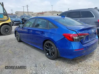 2023 Honda Civic Sedan Sport with VIN 2HGFE2F50PH535931, listed as a IAAI auction lot 41456739 with 38,659 mi miles. Bid and sale history available at carsss.com. Image 3.