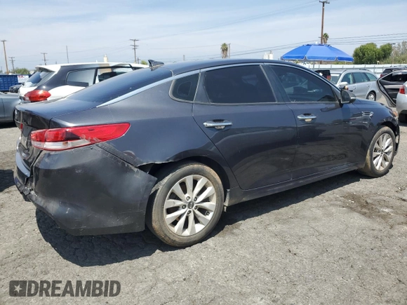 2017 Kia Optima LX with VIN 5XXGT4L31HG167335, listed as a Copart auction lot 54585405 with 131,328 mi miles and Clean Title. Bid and sale history available at carsss.com. Image 3.