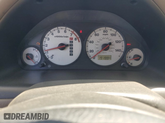 2002 Honda Civic EX with VIN 1HGES26782L025456, listed as a Copart auction lot 54395665 with 191,994 mi miles and Salvage Title. Bid and sale history available at DreamBid. Image 9.