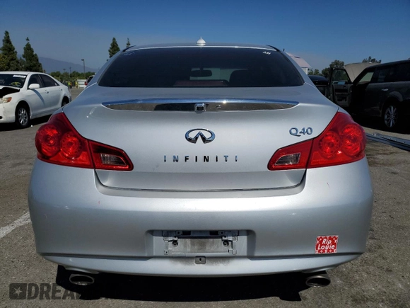 2015 Infiniti Q40 with VIN JN1CV6AP2FM502736, listed as a Copart auction lot 73340514 with 105,915 mi miles and Salvage Title. Bid and sale history available at carsss.com. Image 6.