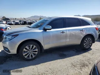 2014 Acura MDX Tech Pkg with VIN 5FRYD3H47EB010144, listed as a Copart auction lot 45046875 with 96,766 mi miles and Salvage Title. Bid and sale history available at carsss.com. Image 1.
