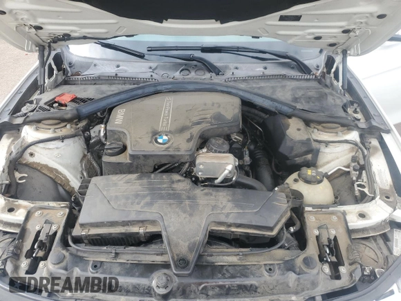 2015 BMW 3 Series 320i with VIN WBA3B1G51FNT64807, listed as a Copart auction lot 58673635 with 95,840 mi miles and Salvage title. Bid and sale history available at DreamBid. Image 11.