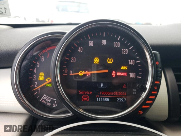 2015 MINI Hardtop 4 Door S with VIN WMWXU3C5XF2B56104, listed as a Copart auction lot 51189075 with 113,586 mi miles and Salvage title. Bid and sale history available at DreamBid. Image 9.
