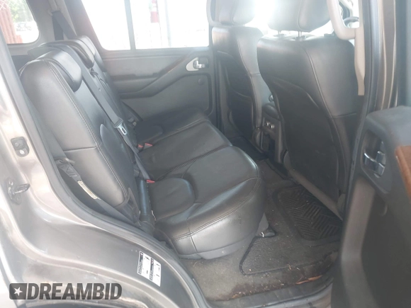 2005 Nissan Pathfinder LE with VIN 5N1AR18UX5C782168, listed as a IAAI auction lot 42395379 with Not provided miles and . Bid and sale history available at DreamBid. Image 8.