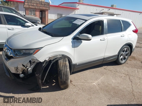 2019 Honda CR-V EX-L with VIN 5J6RW1H84KA024007, listed as a IAAI auction lot 41402476 with 58,933 mi miles. Bid and sale history available at carsss.com. Image 17.