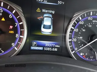 2015 Infiniti Q50 Premium with VIN JN1BV7AR8FM417774, listed as a IAAI auction lot 41909847 with 39,377 mi miles. Bid and sale history available at carsss.com. Image 15.