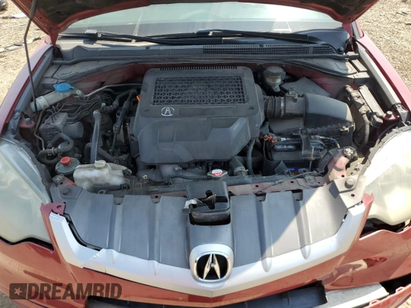 2007 Acura RDX Technology with VIN 5J8TB18507A014855, listed as a Copart auction lot 55836505 with 225,058 mi miles and Salvage title. Bid and sale history available at DreamBid. Image 12.