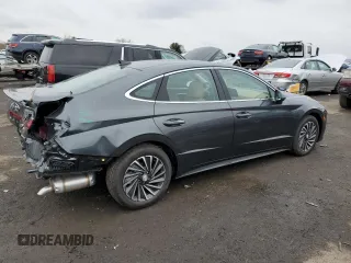 2023 Hyundai Sonata Hybrid Limited with VIN KMHL54JJXPA056024, listed as a Copart auction lot 39014623 with 646 mi miles. Bid and sale history available at carsss.com. Image 3.