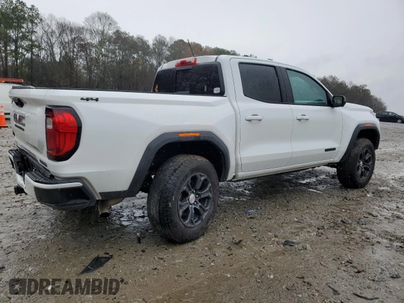 2023 GMC Canyon 4WD Elevation with VIN 1GTP6BEK4P1164942, listed as a Copart auction lot 47814055 with 63,375 mi miles and Salvage Title. Bid and sale history available at DreamBid. Image 3.