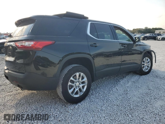2021 Chevrolet Traverse LS with VIN 1GNERFKW6MJ134101, listed as a Copart auction lot 53267415 with 45,737 mi miles and Salvage Title. Bid and sale history available at carsss.com. Image 3.