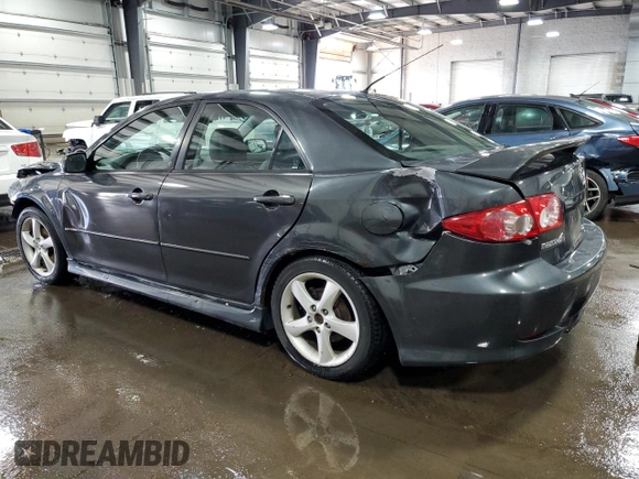2005 Mazda 6 Sport S with VIN 1YVHP80D955M66983, listed as a Copart auction lot 46175065 with 182,039 mi miles and Salvage Title. Bid and sale history available at DreamBid. Image 2.