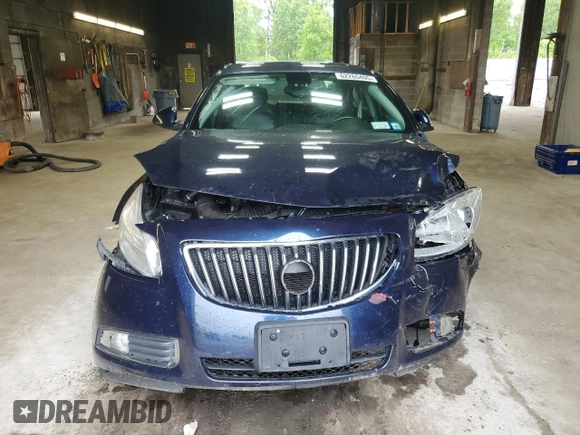 2011 Buick Regal CXL RL2 z VIN 2G4GP5EC7B9196601, wystawiony jako Copart lot #62265405 z przebiegiem 133 163 mil mil oraz Szkoda całkowita • Salvage title. Historia ofert i sprzedaży dostępna na DreamBid. Obrazek 5.