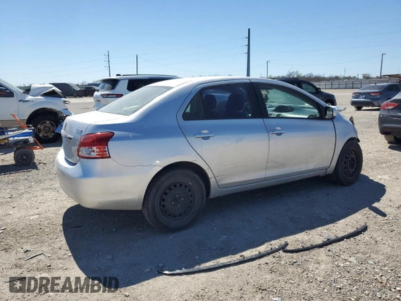 2012 Toyota Yaris with VIN JTDBT4K34C1414203, listed as a Copart auction lot 49721315 with 231,469 mi miles and Salvage Title. Bid and sale history available at carsss.com. Image 3.