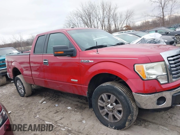 2011 Ford F-150 XL with VIN 1FTFX1ET4BKD64038, listed as a IAAI auction lot 41502320 with 174,635 mi miles. Bid and sale history available at carsss.com. Image 13.