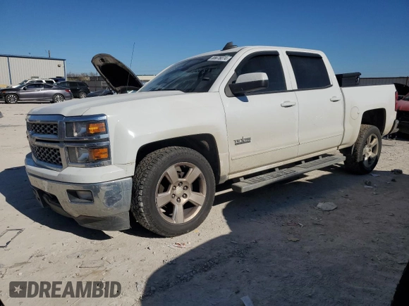 2015 Chevrolet Silverado 1500 LT with VIN 3GCUKREC3FG239890, listed as a Copart auction lot 85678074 with 187,728 mi miles and Salvage Title. Bid and sale history available at DreamBid. Image 1.