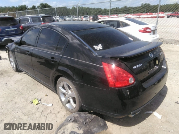 2008 Nissan Maxima 3.5 SL with VIN 1N4BA41E48C814224, listed as a IAAI auction lot 39699877 with 171,742 mi miles. Bid and sale history available at carsss.com. Image 3.
