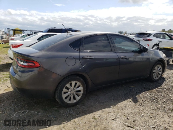 2014 Dodge Dart SXT with VIN 1C3CDFBB3ED768093, listed as a Copart auction lot 50791105 with 188,451 mi miles and Salvage Title. Bid and sale history available at carsss.com. Image 3.