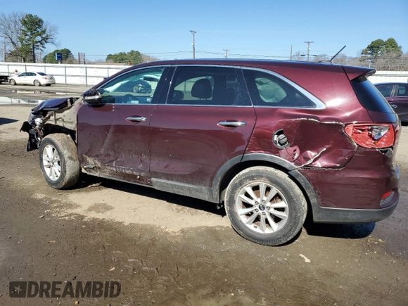 2019 Kia Sorento LX with VIN 5XYPGDA30KG554310, listed as a Copart auction lot 46364225 with 93,722 mi miles and Salvage Title. Bid and sale history available at DreamBid. Image 2.