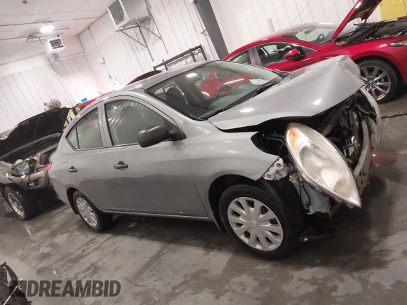 2012 Nissan Versa SV with VIN 3N1CN7AP0CL910681, listed as a IAAI auction lot 41405297 with 77,635 mi miles. Bid and sale history available at carsss.com. Image 14.