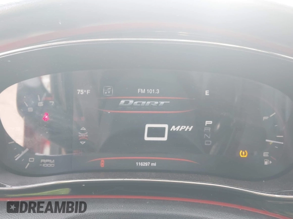 2013 Dodge Dart GT with VIN 1C3CDFCB4DD325559, listed as a IAAI auction lot 42123054 with 116,301 mi miles and . Bid and sale history available at DreamBid. Image 7.