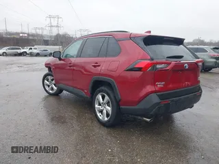 2021 Toyota RAV4 Hybrid LE with VIN 4T3B6RFV6MU043418, listed as a IAAI auction lot 41864627 with 60,340 mi miles. Bid and sale history available at carsss.com. Image 3.