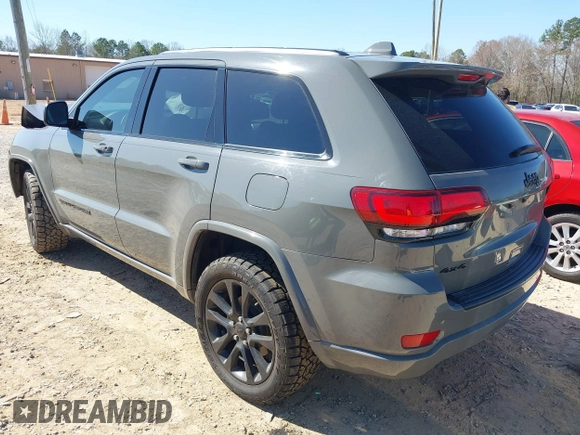 2019 Jeep Grand Cherokee Laredo E with VIN 1C4RJFAG2KC855108, listed as a IAAI auction lot 41780277 with 81,283 mi miles and . Bid and sale history available at DreamBid. Image 3.