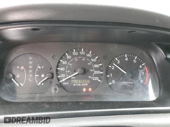 2001 Toyota Camry LE z VIN JT2BF22K010295564, wystawiony jako Copart lot #55111755 z przebiegiem 379 337 mil mil oraz Szkoda całkowita • Salvage title. Historia ofert i sprzedaży dostępna na DreamBid. Obrazek 9.
