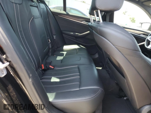 2018 BMW 5 Series 530e with VIN WBAJA9C50JB252458, listed as a Copart auction lot 58697585 with 89,050 mi miles and Salvage title. Bid and sale history available at DreamBid. Image 10.
