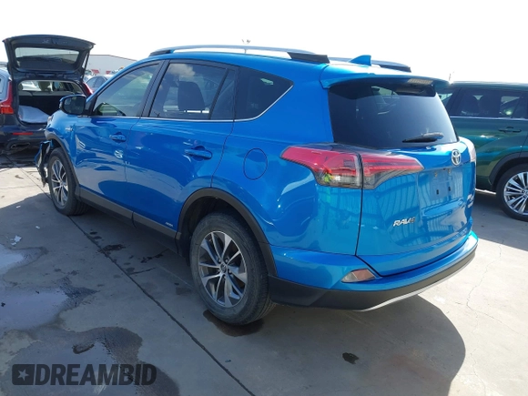 2016 Toyota RAV4 Hybrid XLE with VIN JTMRJREV5GD014170, listed as a IAAI auction lot 41822178 with 89,676 mi miles. Bid and sale history available at carsss.com. Image 3.