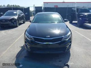 2018 Kia Optima S with VIN 5XXGT4L36JG221671, listed as a IAAI auction lot 41704040 with 136,815 mi miles. Bid and sale history available at carsss.com. Image 12.