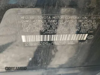 2020 Lexus IS 300 F Sport with VIN JTHG81F2XL5041747, listed as a Copart auction lot 58566025 with Not provided miles and Clean title. Bid and sale history available at DreamBid. Image 12.
