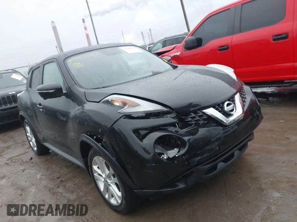 2015 Nissan Juke S with VIN JN8AF5MR4FT508881, listed as a IAAI auction lot 41503781 with 106,159 mi miles. Bid and sale history available at carsss.com. Image 1.