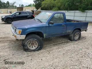 1993 Toyota Pickup DLX z VIN 4TARN01P4PZ086015, wystawiony jako Copart lot #60273465 z przebiegiem 204 234 mil mil oraz Czysty tytuł • Clean title. Historia ofert i sprzedaży dostępna na DreamBid. Obrazek 1.