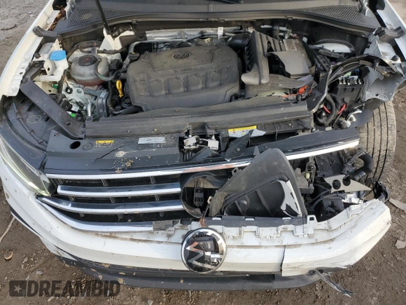 2023 Volkswagen Tiguan S with VIN 3VVRB7AX3PM016983, listed as a Copart auction lot 85617494 with 35,500 mi miles and Salvage title. Bid and sale history available at DreamBid. Image 12.