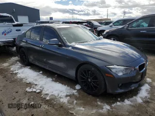 2014 BMW 3 Series 328i with VIN WBA3C1C56EK107483, listed as a Copart auction lot 47889065 with 0 mi miles and Salvage Title. Bid and sale history available at carsss.com. Image 4.