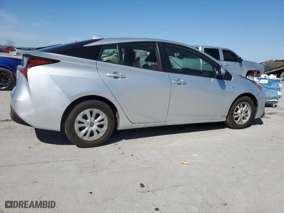 2022 Toyota Prius L Eco with VIN JTDKAMFU6N3160946, listed as a Copart auction lot 49359025 with 84,180 mi miles and Salvage Title. Bid and sale history available at carsss.com. Image 3.