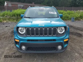 2020 Jeep Renegade Latitude z VIN ZACNJBBB7LPL19906, wystawiony jako Copart lot #60719085 z przebiegiem 61 629 mil mil oraz Szkoda całkowita • Salvage title. Historia ofert i sprzedaży dostępna na DreamBid. Obrazek 5.