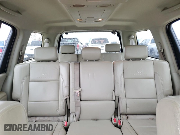 2007 Infiniti QX56 with VIN 5N3AA08A57N804745, listed as a Copart auction lot 78739504 with 234,545 mi miles and Salvage Title. Bid and sale history available at carsss.com. Image 10.