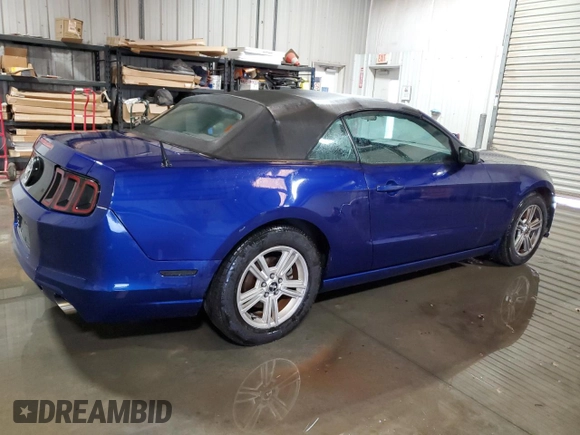2014 Ford Mustang V6 with VIN 1ZVBP8EM0E5272232, listed as a Copart auction lot 45492135 with 163,820 mi miles and Clean Title. Bid and sale history available at carsss.com. Image 3.