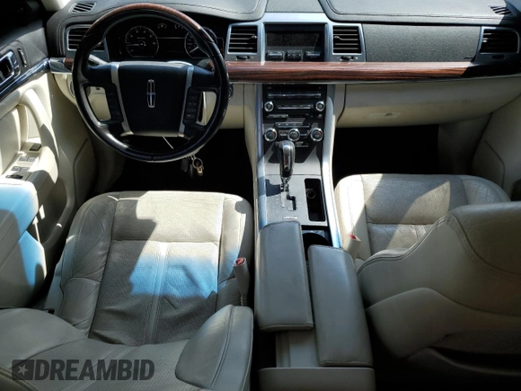2009 Lincoln MKS with VIN 1LNHM93RX9G609098, listed as a Copart auction lot 53838525 with 148,616 mi miles and Salvage title. Bid and sale history available at DreamBid. Image 8.