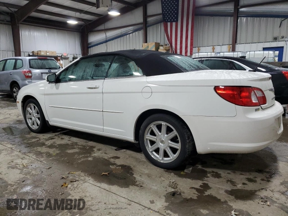 2008 Chrysler Sebring Touring with VIN 1C3LC55R48N295194, listed as a Copart auction lot 82164024 with 103,972 mi miles and Salvage Title. Bid and sale history available at carsss.com. Image 2.