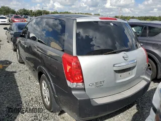 2008 Nissan Quest with VIN 5N1BV28U78N119235, listed as a Copart auction lot 74029804 with 244,167 mi miles and Salvage Title. Bid and sale history available at carsss.com. Image 6.