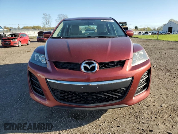 2010 Mazda CX-7 Sport with VIN JM3ER2WM4A0318665, listed as a Copart auction lot 54205525 with 164,755 mi miles and Salvage Title. Bid and sale history available at DreamBid. Image 5.