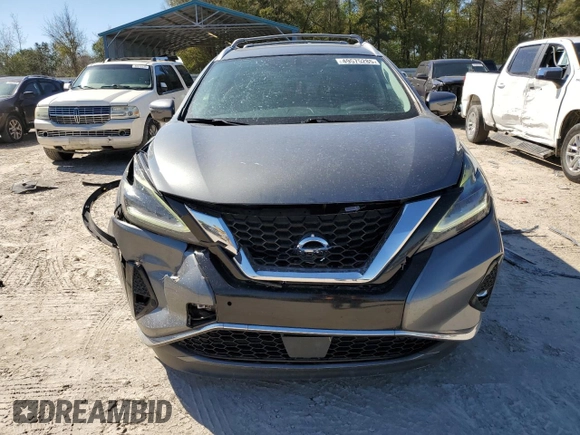 2019 Nissan Murano SL z VIN 5N1AZ2MJ5KN126770, wystawiony jako Copart lot #49575285 z przebiegiem 114 143 mil mil oraz Szkoda całkowita • Salvage title. Historia ofert i sprzedaży dostępna na DreamBid. Obrazek 5.