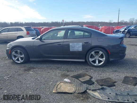 2019 Dodge Charger R/T with VIN 2C3CDXCT9KH575491, listed as a IAAI auction lot 41610688 with 95,725 mi miles and . Bid and sale history available at DreamBid. Image 14.